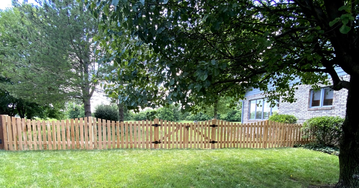 HOA Fence Wooden Fencing